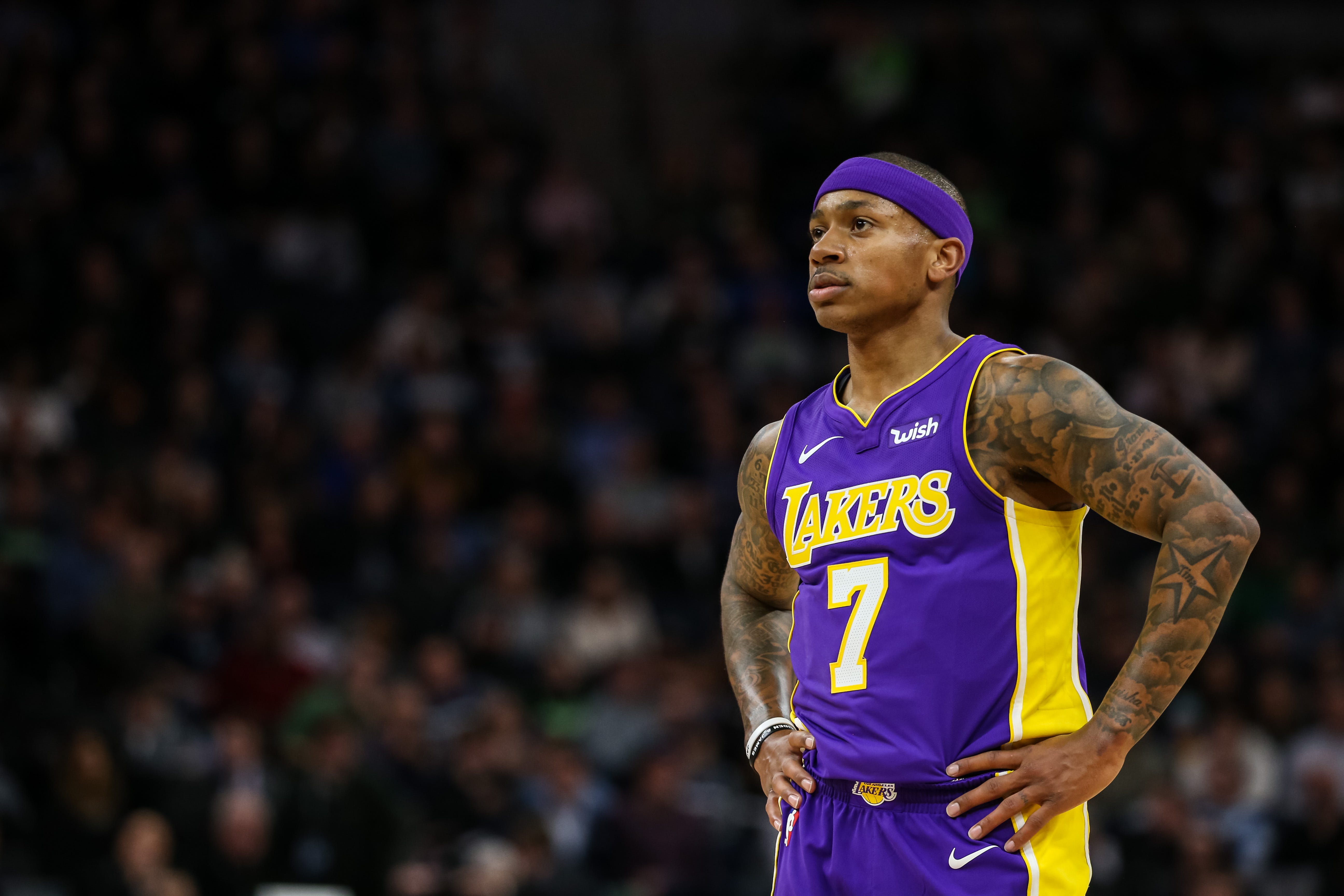 isaiah thomas lakers jersey